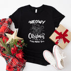 Meowy Christmas And a Happy Meow Year - Christmas Unisex Crewneck T-Shirt Sweatshirt Hoodie