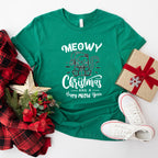 Meowy Christmas And a Happy Meow Year - Christmas Unisex Crewneck T-Shirt Sweatshirt Hoodie