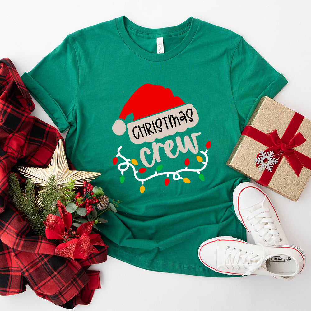 Christmas Crew Lights  Design - Christmas Unisex Crewneck T-Shirt Sweatshirt Hoodie
