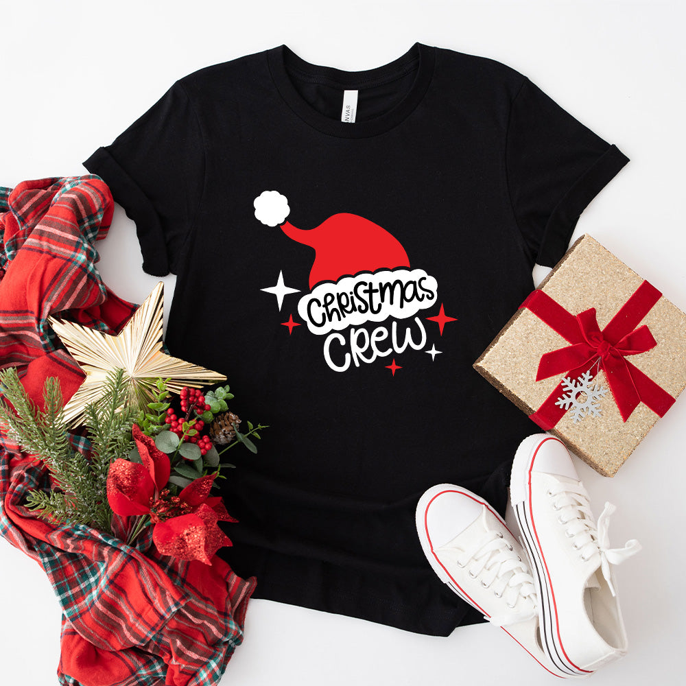Christmas Crew Santa Claus Design - Christmas Unisex Crewneck T-Shirt Sweatshirt Hoodie