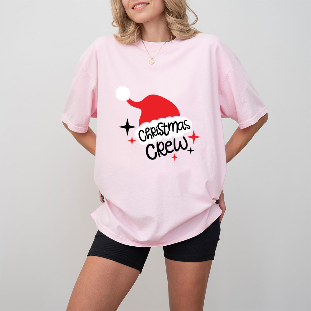 Christmas Crew Santa Claus Design - Christmas Unisex Crewneck T-Shirt Sweatshirt Hoodie