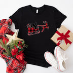 Santas Sleigh Buffalo Design - Christmas Unisex Crewneck T-Shirt Sweatshirt Hoodie