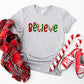 Christmas Believe Design - Christmas Unisex Crewneck T-Shirt Sweatshirt Hoodie