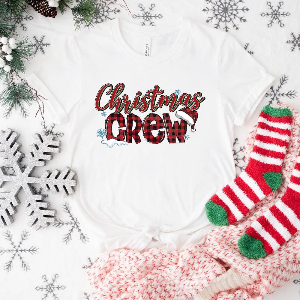 Christmas Crew  Design - Christmas Unisex Crewneck T-Shirt Sweatshirt Hoodie