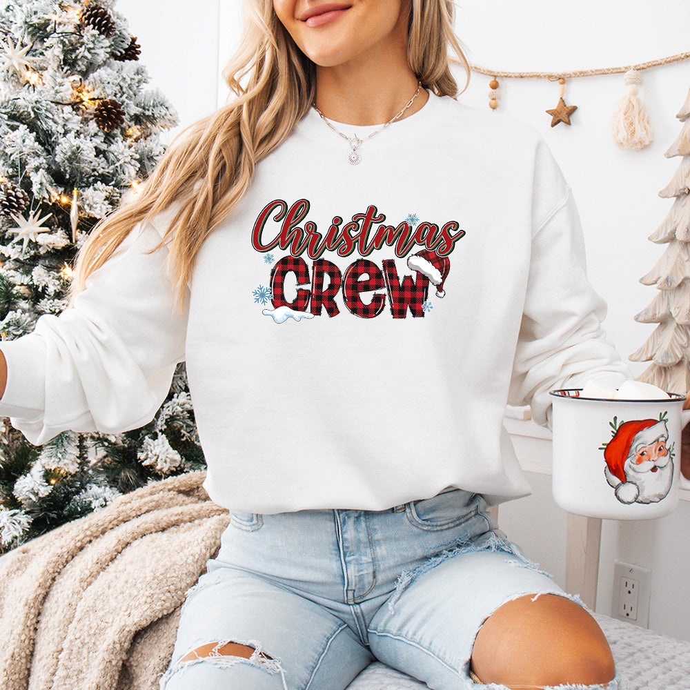 Christmas Crew  Design - Christmas Unisex Crewneck T-Shirt Sweatshirt Hoodie