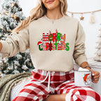 Merry Christmas Design - Christmas Unisex Crewneck T-Shirt Sweatshirt Hoodie