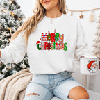 Merry Christmas Design - Christmas Unisex Crewneck T-Shirt Sweatshirt Hoodie