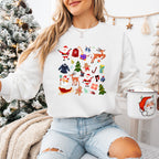 Christmas Vibes  Design - Christmas Unisex Crewneck T-Shirt Sweatshirt Hoodie