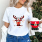 Christmas Nurse Deer Design - Christmas Unisex Crewneck T-Shirt Sweatshirt Hoodie