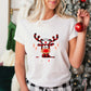 Christmas Nurse Deer Design - Christmas Unisex Crewneck T-Shirt Sweatshirt Hoodie