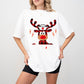 Christmas Nurse Deer Design - Christmas Unisex Crewneck T-Shirt Sweatshirt Hoodie