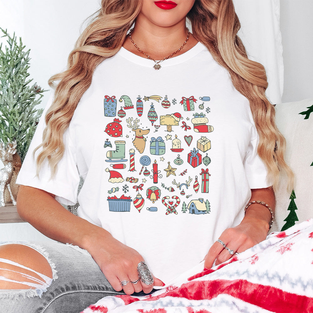 Christmas Gift Candle Snow - Christmas Unisex Crewneck T-Shirt Sweatshirt Hoodie