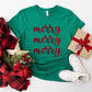 Merry Merry Merry Design - Christmas Unisex Crewneck T-Shirt Sweatshirt Hoodie