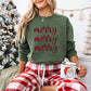 Merry Merry Merry Design - Christmas Unisex Crewneck T-Shirt Sweatshirt Hoodie