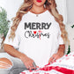 Merry Christmas Heart - Christmas Unisex Crewneck T-Shirt Sweatshirt Hoodie