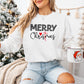 Merry Christmas Heart - Christmas Unisex Crewneck T-Shirt Sweatshirt Hoodie