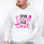 Give Cancer The Boot ,Cancer Theme T-shirt, Hoodie, Sweatshirt