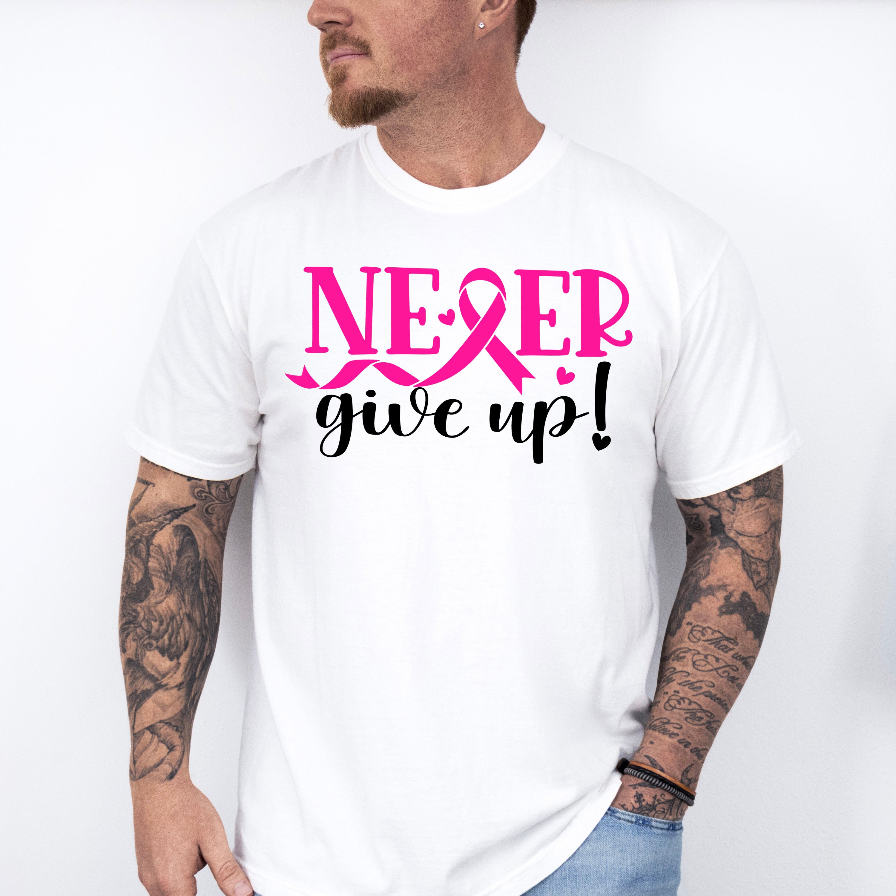 Never Give Up ,Cancer Theme T-shirt, Hoodie, Sweatshirt
