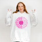 Pink Flower Cancer Theme T-shirt, Hoodie, Sweatshirt