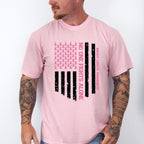 No One Fights Alone Cancer Flag T-shirt, Hoodie, Sweatshirt