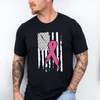 Breast Cancer Flag T-shirt, Hoodie, Sweatshirt