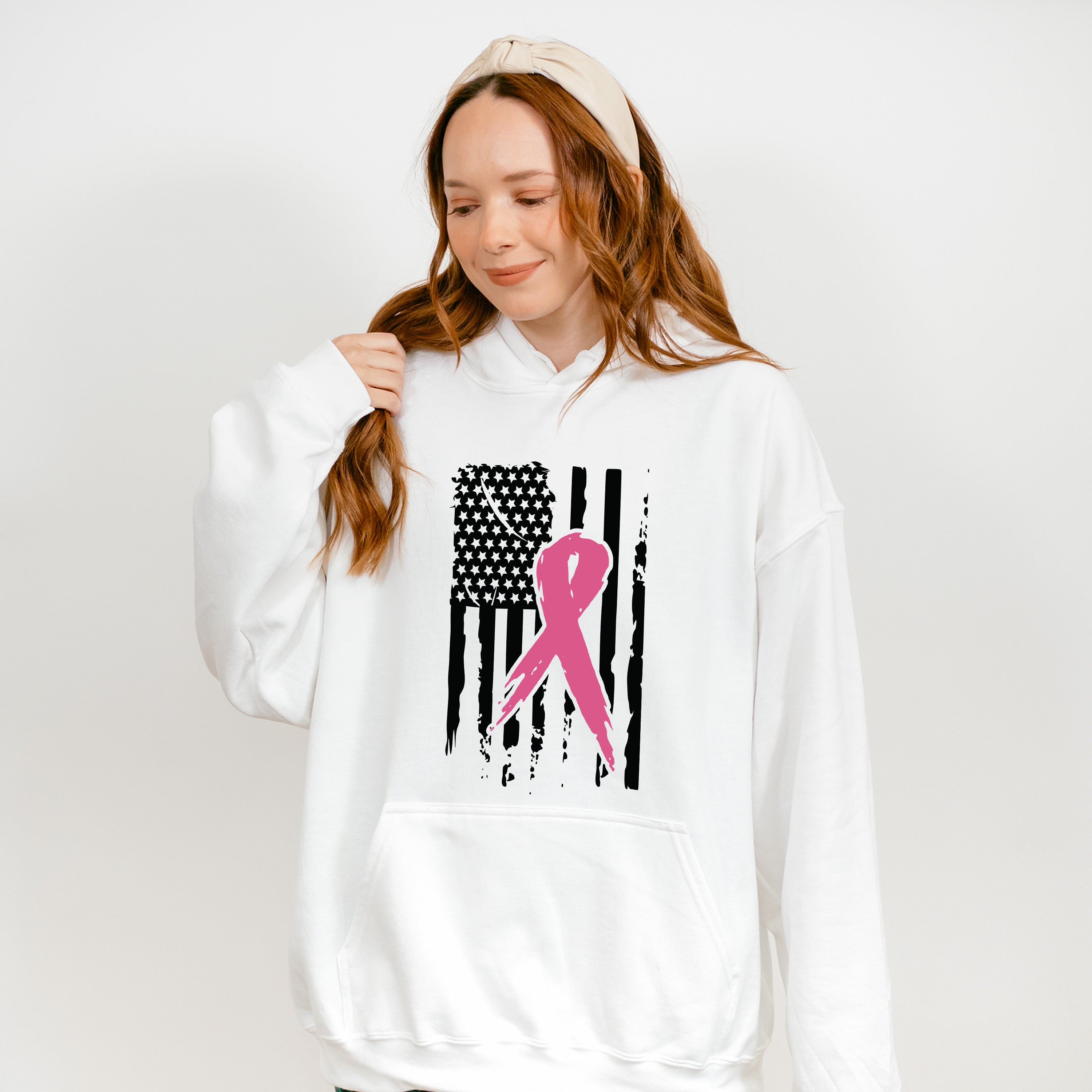 Breast Cancer Flag T-shirt, Hoodie, Sweatshirt
