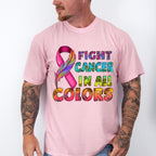 Fight Cancer in All Colors Cancer Theme T-shirt, Hoodie, Sweatshirt