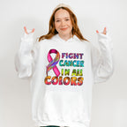 Fight Cancer in All Colors Cancer Theme T-shirt, Hoodie, Sweatshirt