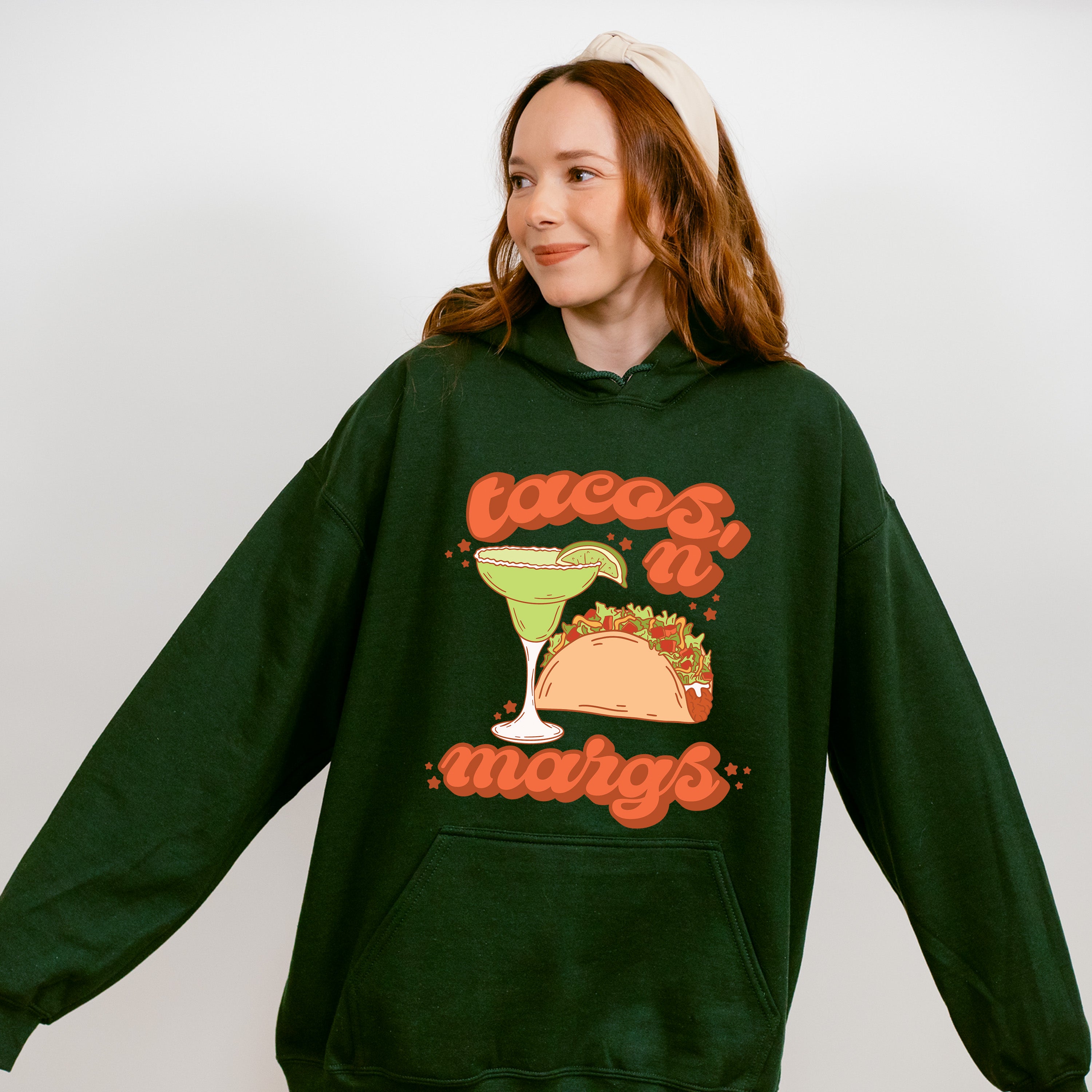 Tacos N Margs Cinco De Mayo Unisex Crewneck T-Shirt Sweatshirt Hoodie