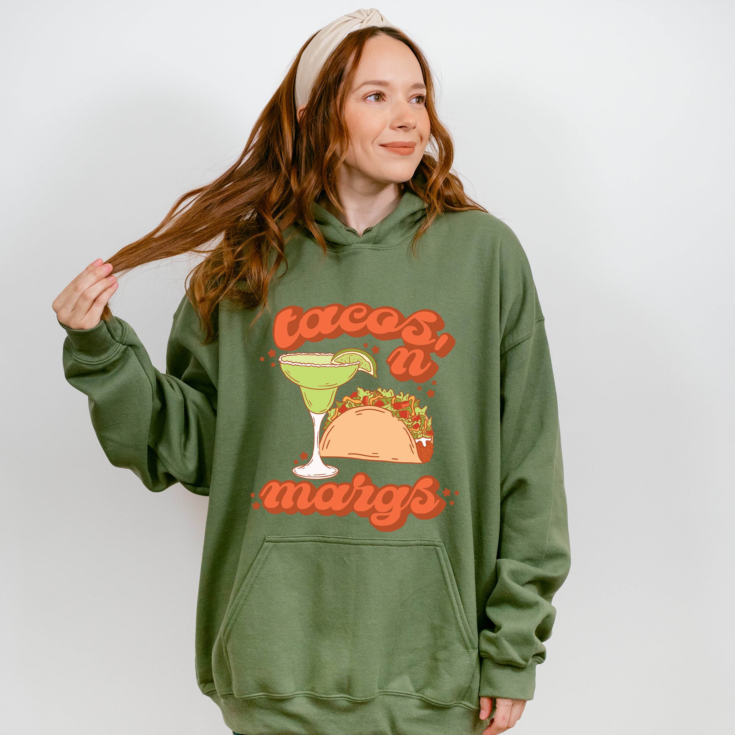 Tacos N Margs Cinco De Mayo Unisex Crewneck T-Shirt Sweatshirt Hoodie