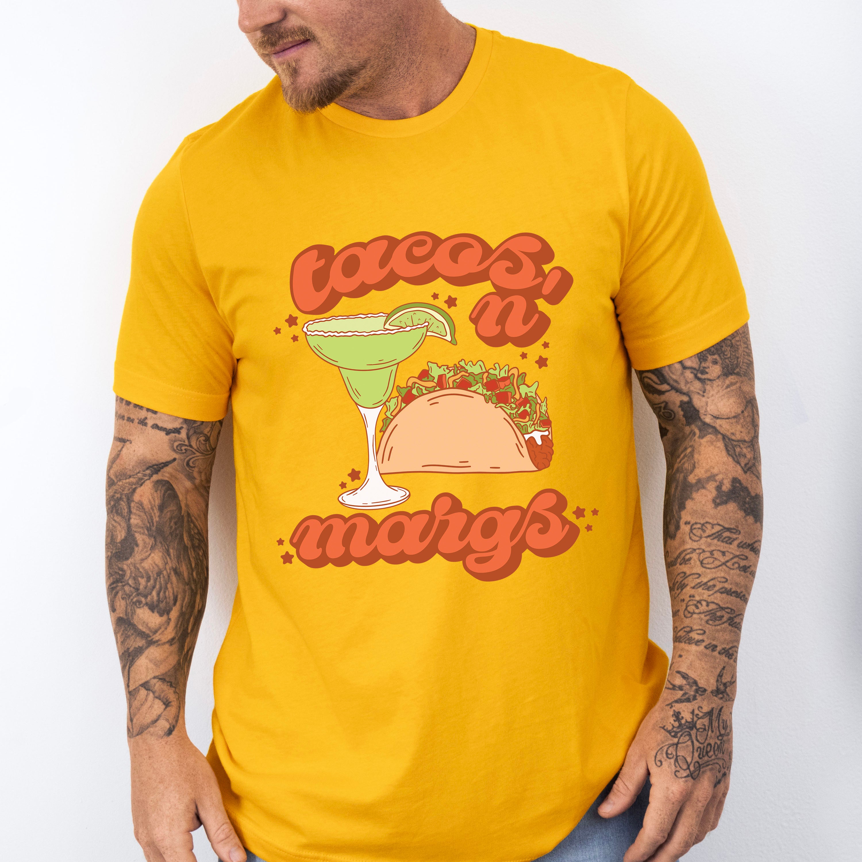 Tacos N Margs Cinco De Mayo Unisex Crewneck T-Shirt Sweatshirt Hoodie