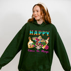 Happy Mexican Skull Cinco De Mayo Unisex Crewneck T-Shirt Sweatshirt Hoodie