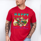 Happy Mexican Skull Cinco De Mayo Unisex Crewneck T-Shirt Sweatshirt Hoodie