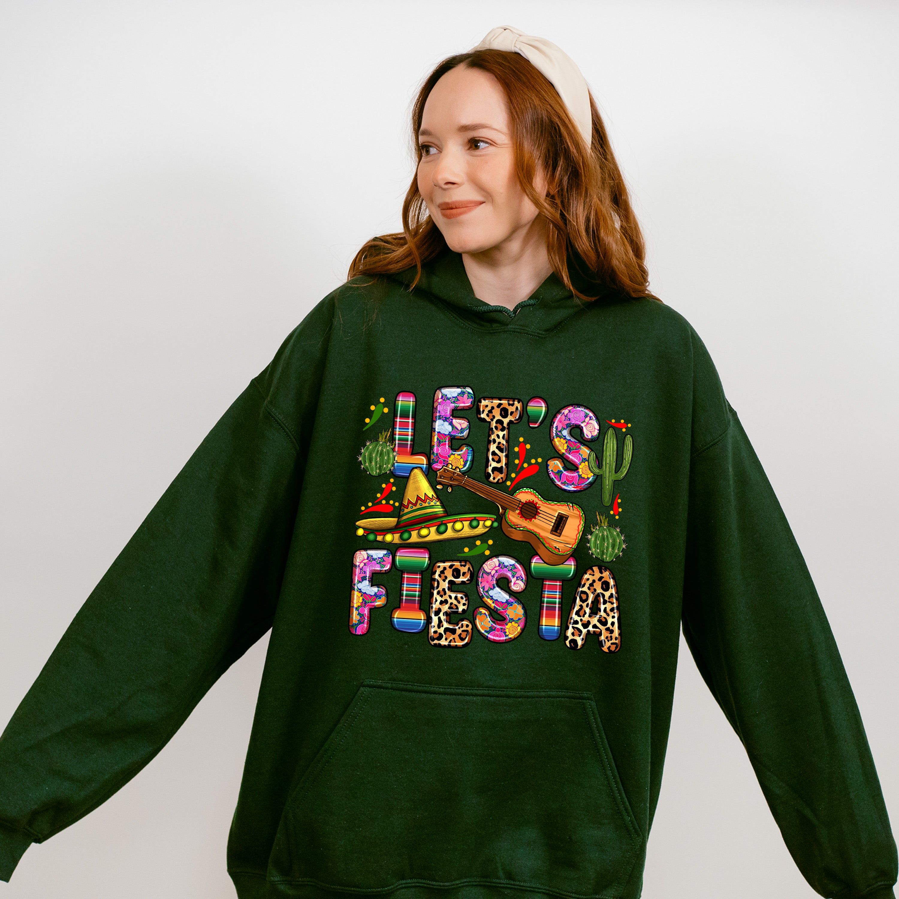Cute Lets Fiesta Cinco De Mayo Unisex Crewneck T-Shirt Sweatshirt Hoodie