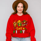 Lets Fiesta Gnome Trio Cinco De Mayo Unisex Crewneck T-Shirt Sweatshirt Hoodie