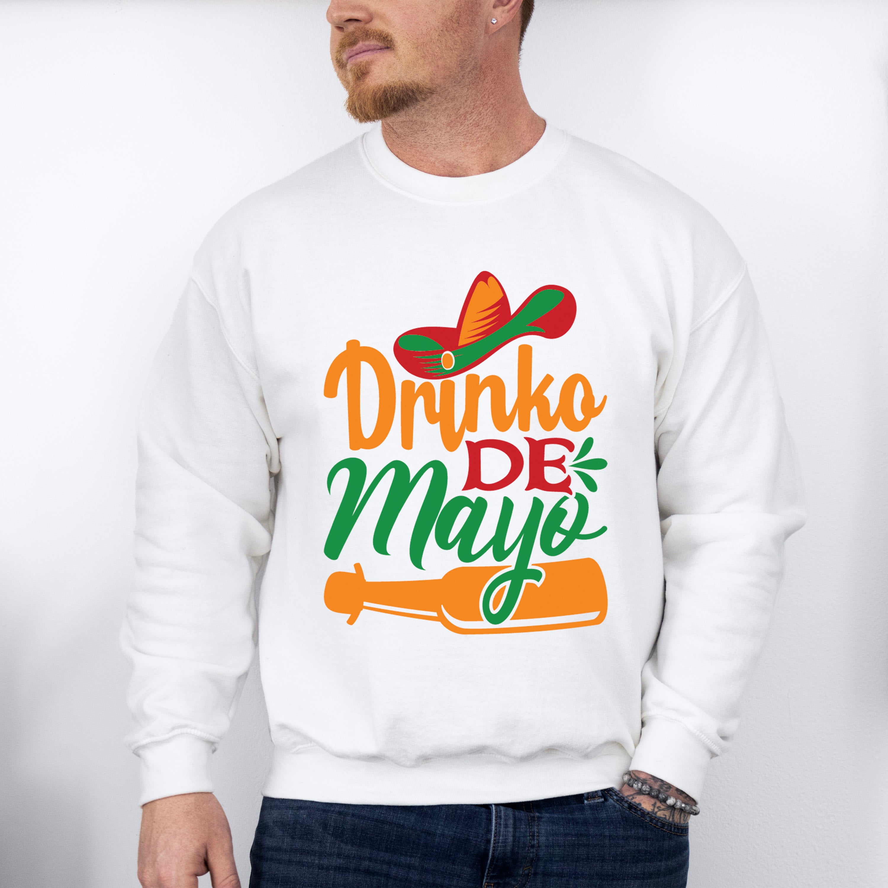 Drinko De Mayo Cinco De Mayo Unisex Crewneck T-Shirt Sweatshirt Hoodie