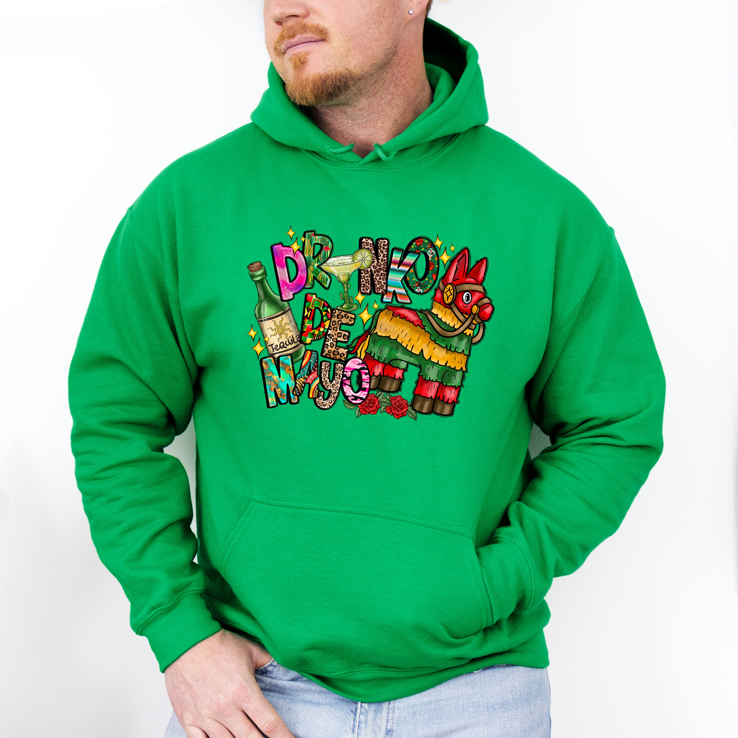 Drinko De Mayo Piñata Cinco De Mayo Unisex Crewneck T-Shirt Sweatshirt Hoodie