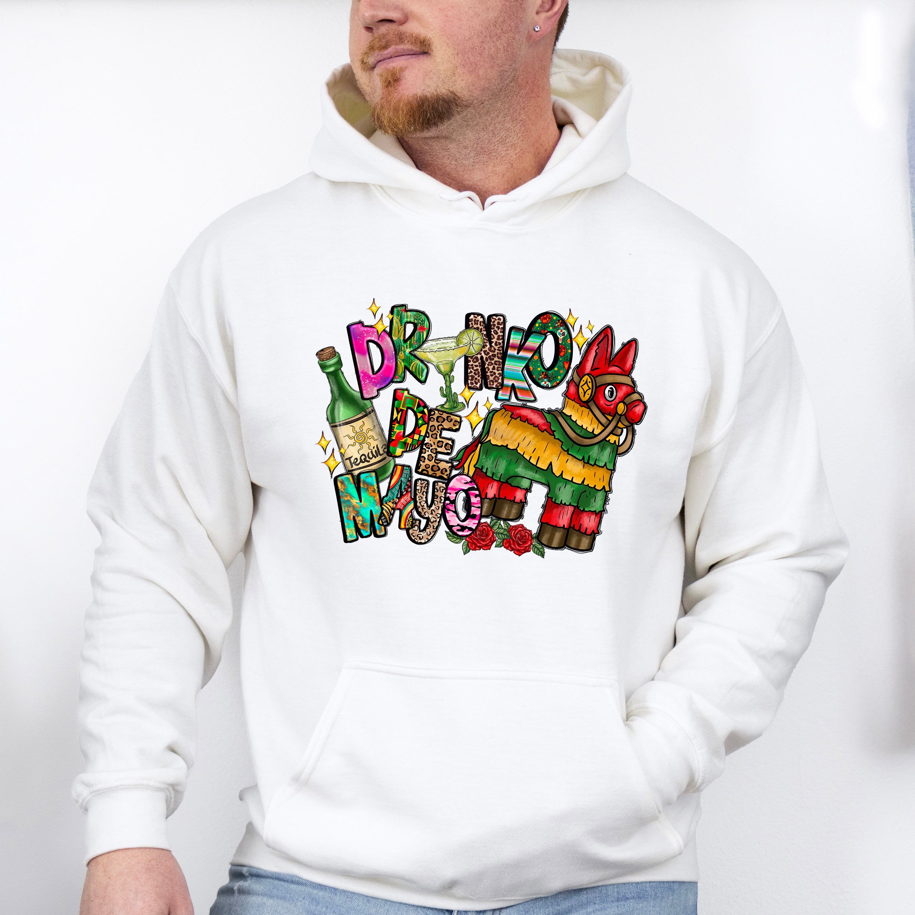 Drinko De Mayo Piñata Cinco De Mayo Unisex Crewneck T-Shirt Sweatshirt Hoodie