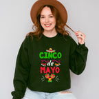 Cute Mexican Maracas Cinco De Mayo Unisex Crewneck T-Shirt Sweatshirt Hoodie