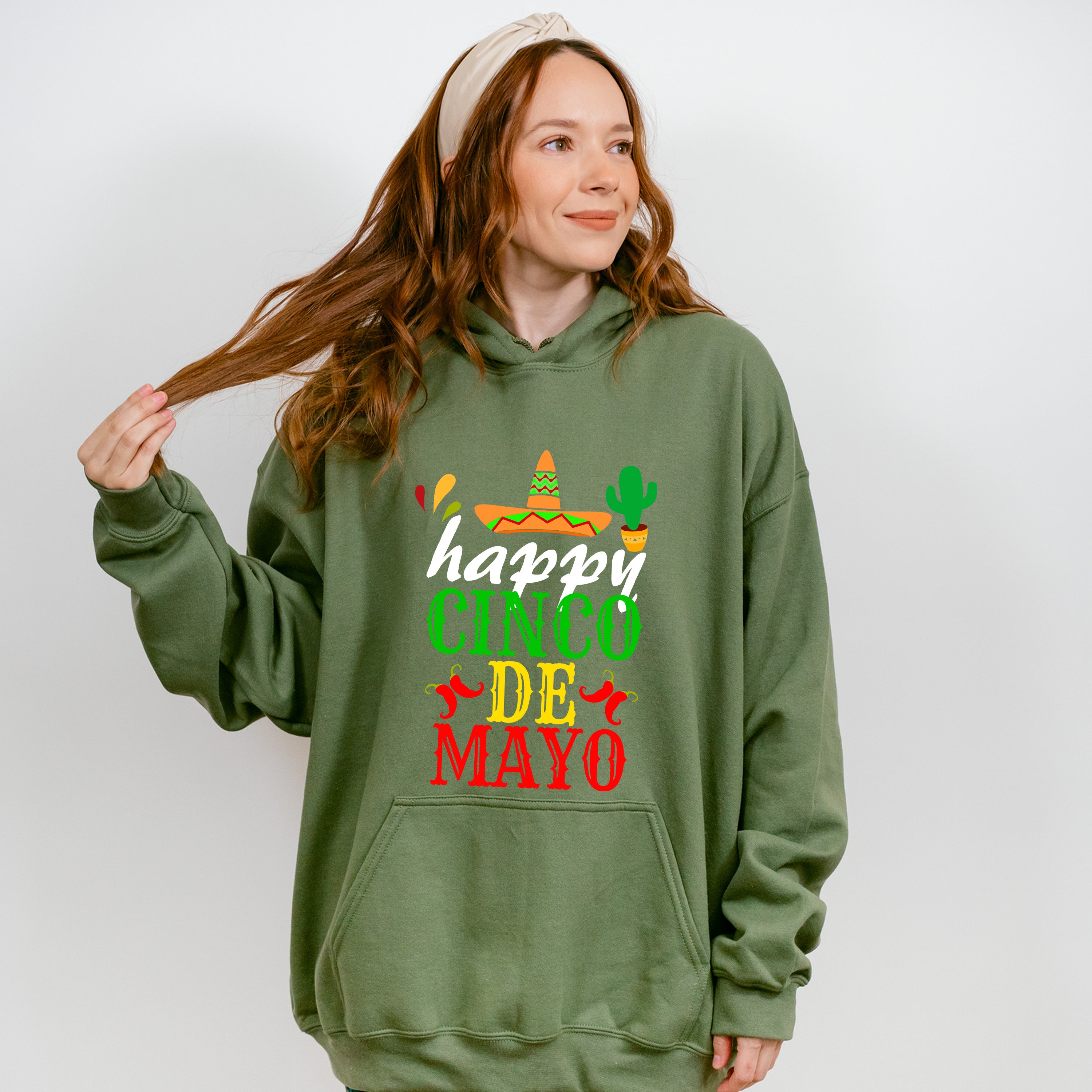 Happy Cinco Cinco De Mayo Unisex Crewneck T-Shirt Sweatshirt Hoodie