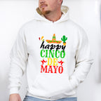 Happy Cinco Cinco De Mayo Unisex Crewneck T-Shirt Sweatshirt Hoodie