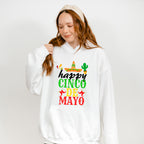 Happy Cinco Cinco De Mayo Unisex Crewneck T-Shirt Sweatshirt Hoodie