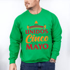 Unidos Celebrando Cinco De Mayo Unisex Crewneck T-Shirt Sweatshirt Hoodie