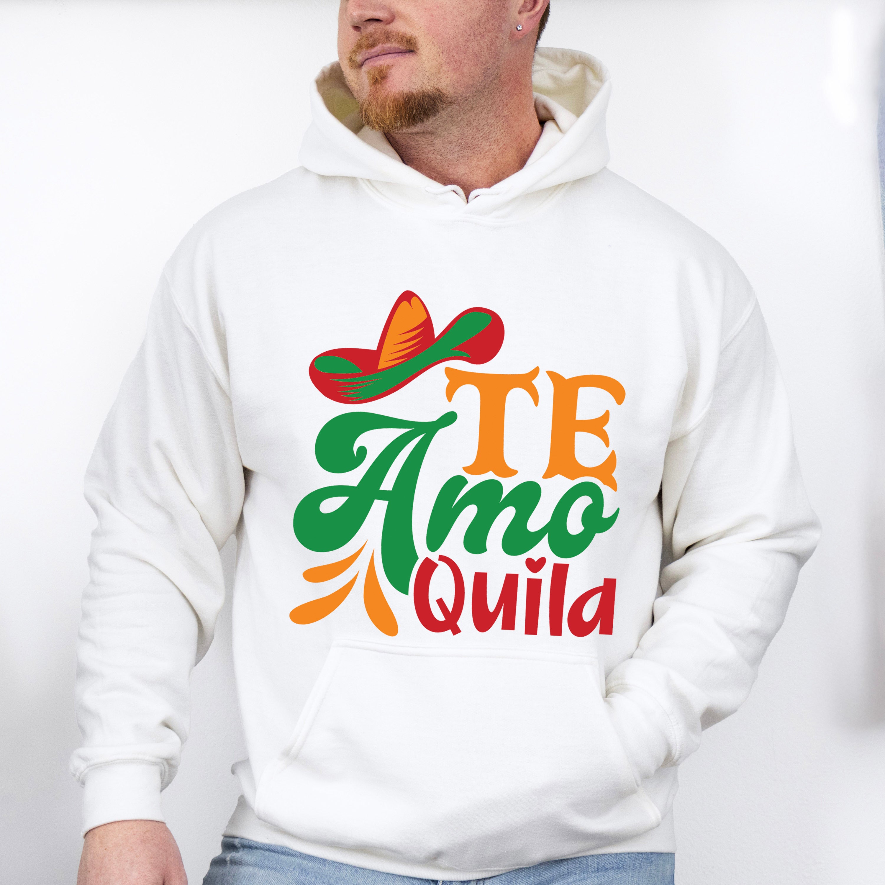 Te Amo Quila Cinco De Mayo Unisex Crewneck T-Shirt Sweatshirt Hoodie