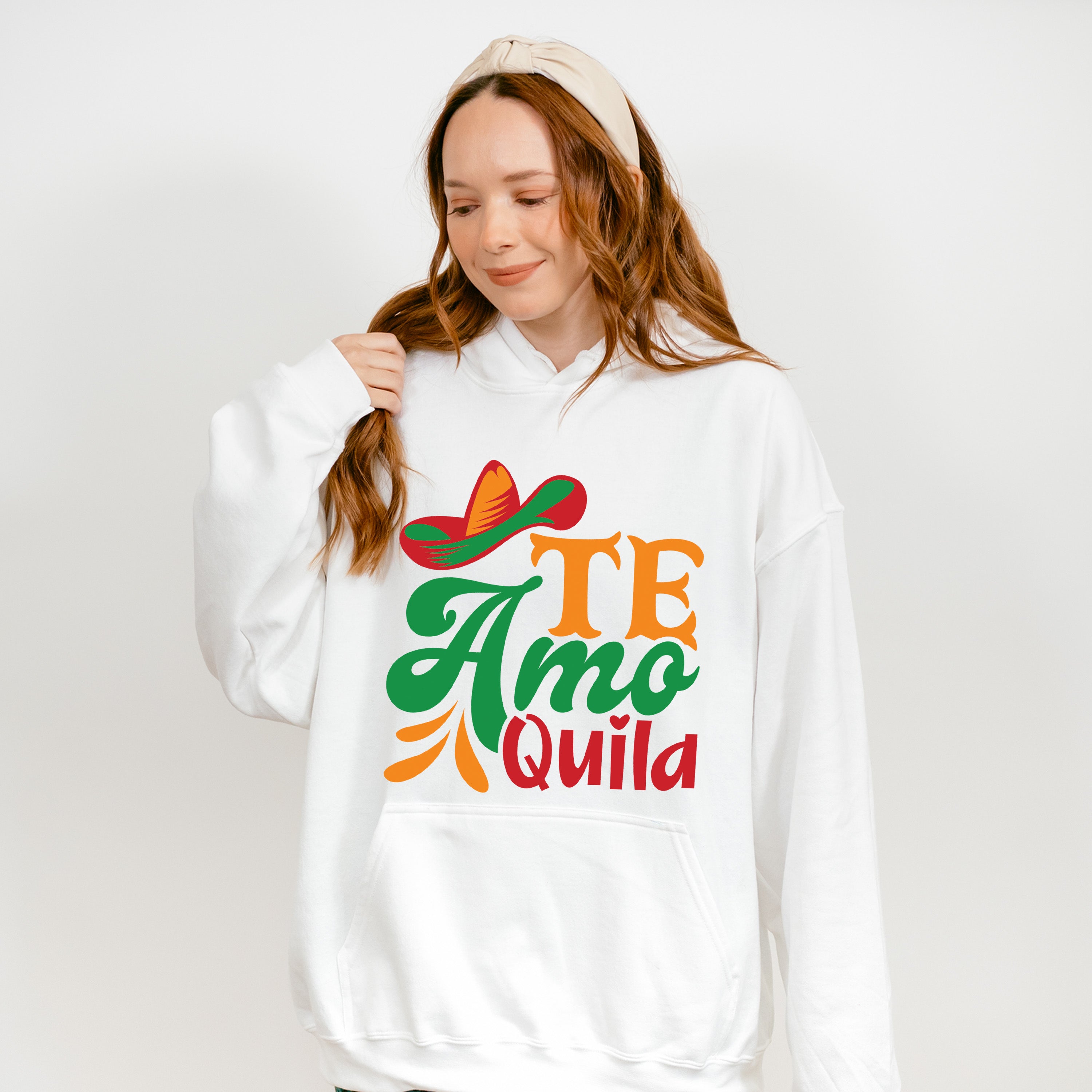 Te Amo Quila Cinco De Mayo Unisex Crewneck T-Shirt Sweatshirt Hoodie