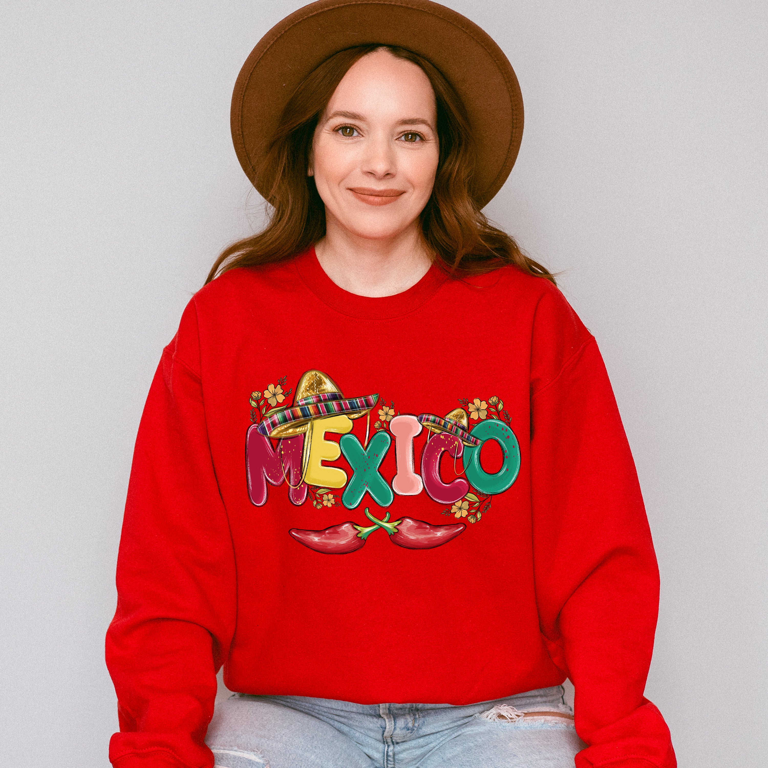 Mexico Cinco De Mayo Unisex Crewneck T-Shirt Sweatshirt Hoodie