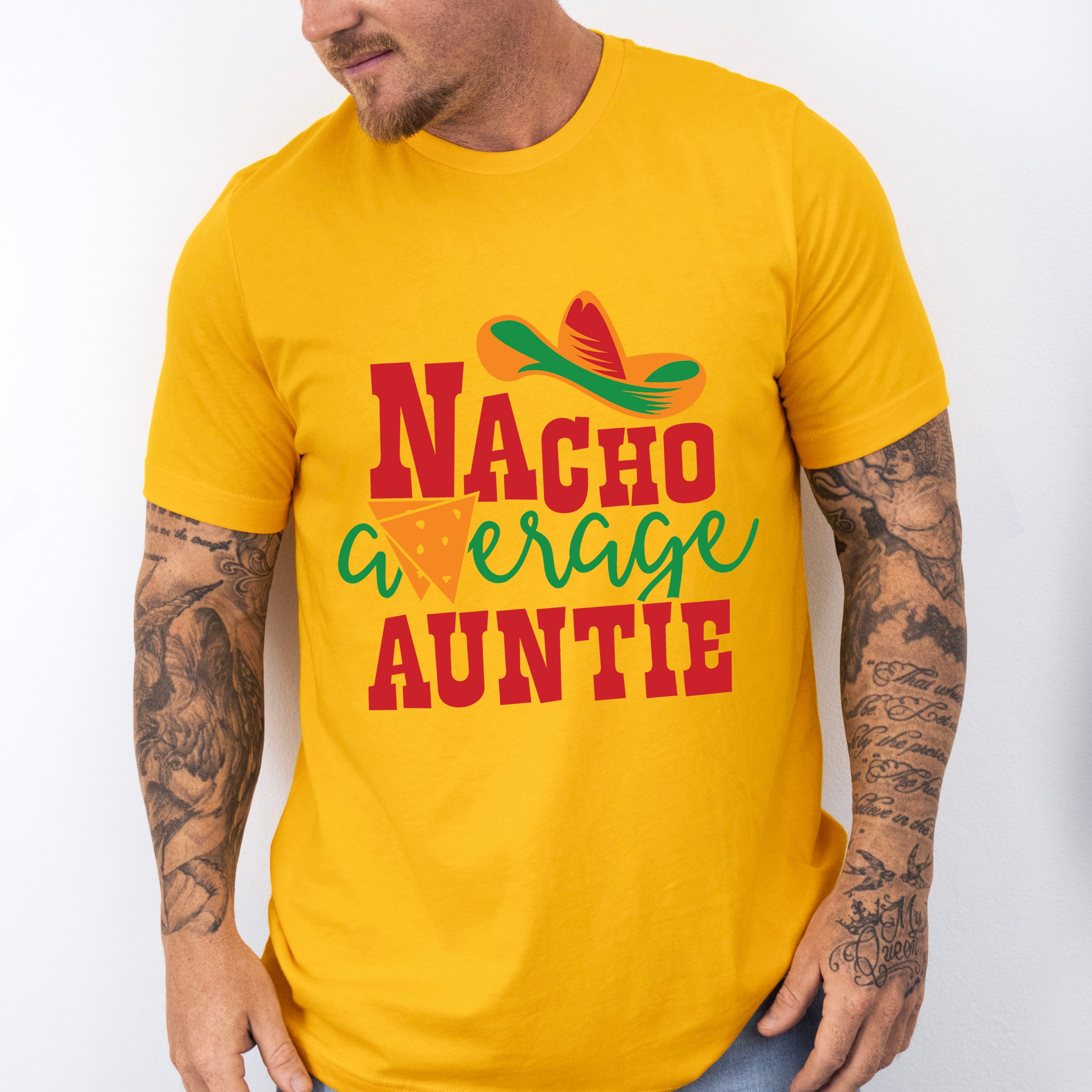 Nacho Average Auntie Cinco De Mayo Unisex Crewneck T-Shirt Sweatshirt Hoodie