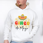 Sombrero Cinco De Mayo Unisex Crewneck T-Shirt Sweatshirt Hoodie