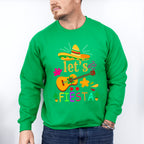 Let's Fiesta Cinco De Mayo Unisex Crewneck T-Shirt Sweatshirt Hoodie