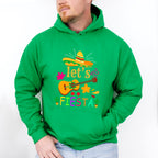 Let's Fiesta Cinco De Mayo Unisex Crewneck T-Shirt Sweatshirt Hoodie